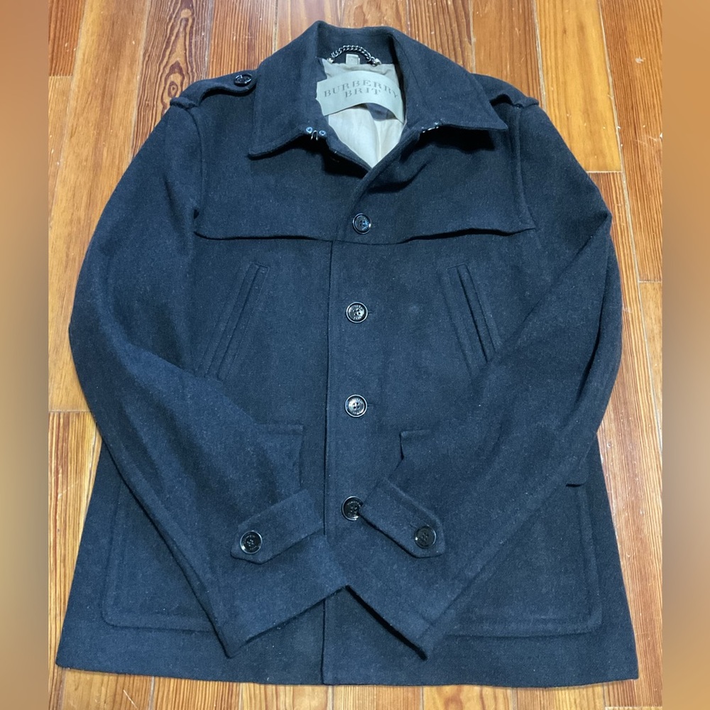 Burberry Brit wool peacoat